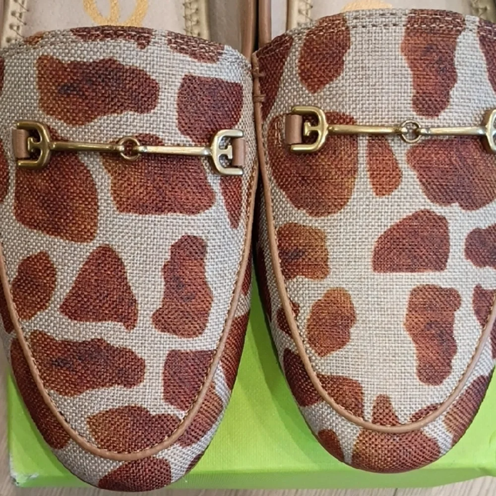 NIB Sam Edelman Loraine Mini Animal Print Loafer | US Size 4M